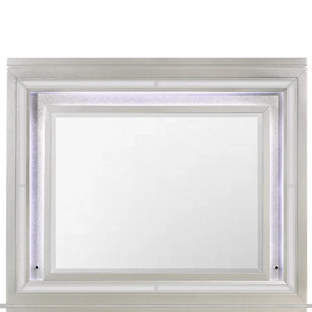 Glam Mirror with LED Touch Lighting